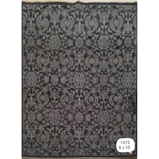 [PK0499-HM-RUG-004290] Suzani Carpet -Wool&Silk- 8x10