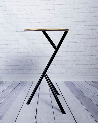 [PK0625-CF-MET-004773] Round Metal Coffee Table