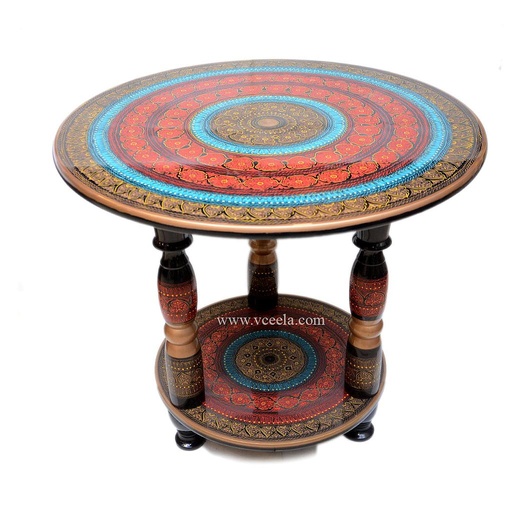 [PK0825-GN-GEN-004896] Lacquer Art Table