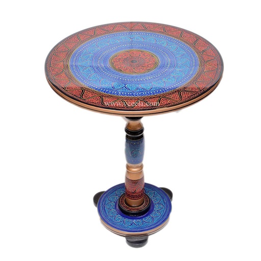 [PK0825-CF-LAC-004897] Lacquer Art Table 