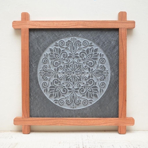 [PK1708-CF-GEM-006133] Carved Stone Wall Hang