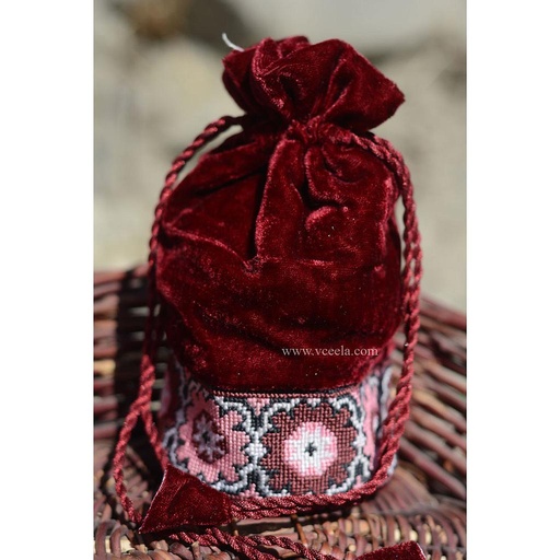 [PK1860-BG-POU-006374] Traditional Hunza Pouch 