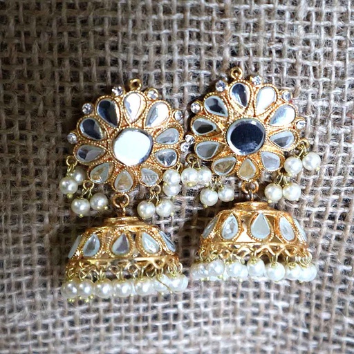 [PK2502-JW-EAR-008439] Earrings / Tops - Arsi Jewellery Golden